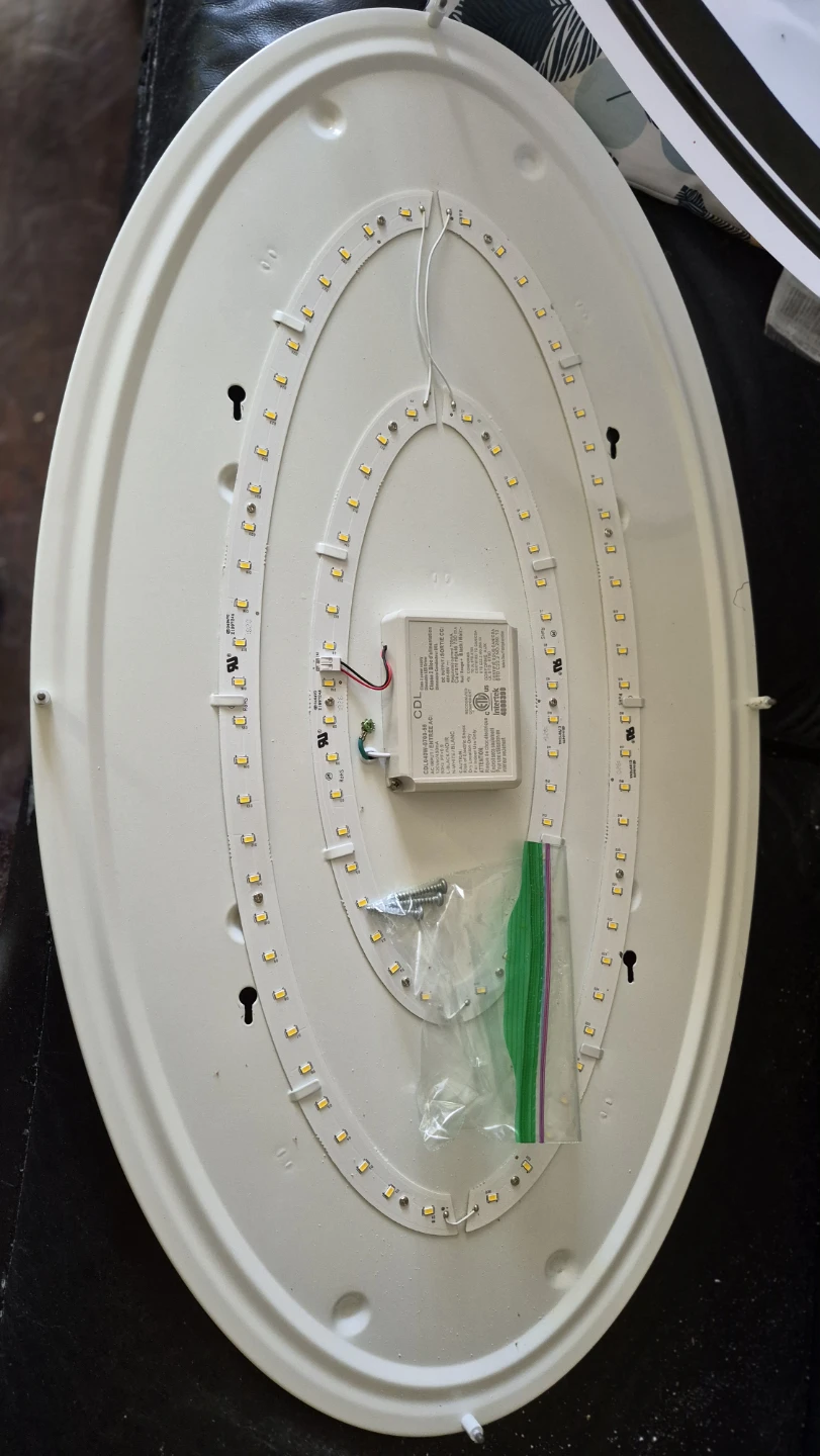 LED Flush Mount Ceiling Light Fixture - photo 2