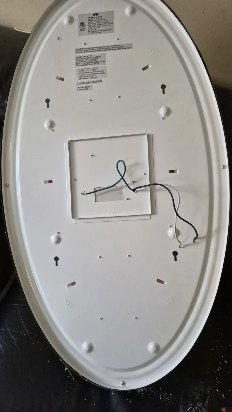LED Flush Mount Ceiling Light Fixture - photo 3