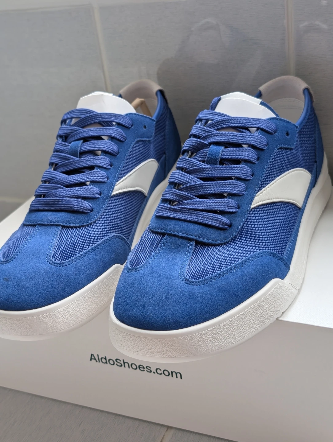 Aldo Blue Sneakers Men's Size 12