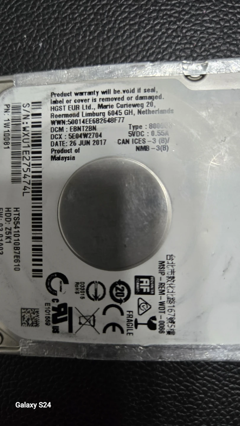 HGST 1TB 2.5" SATA Hard Drive - photo 3