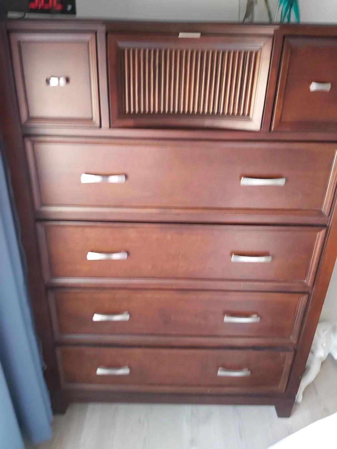 Wooden Dresser and Nightstands