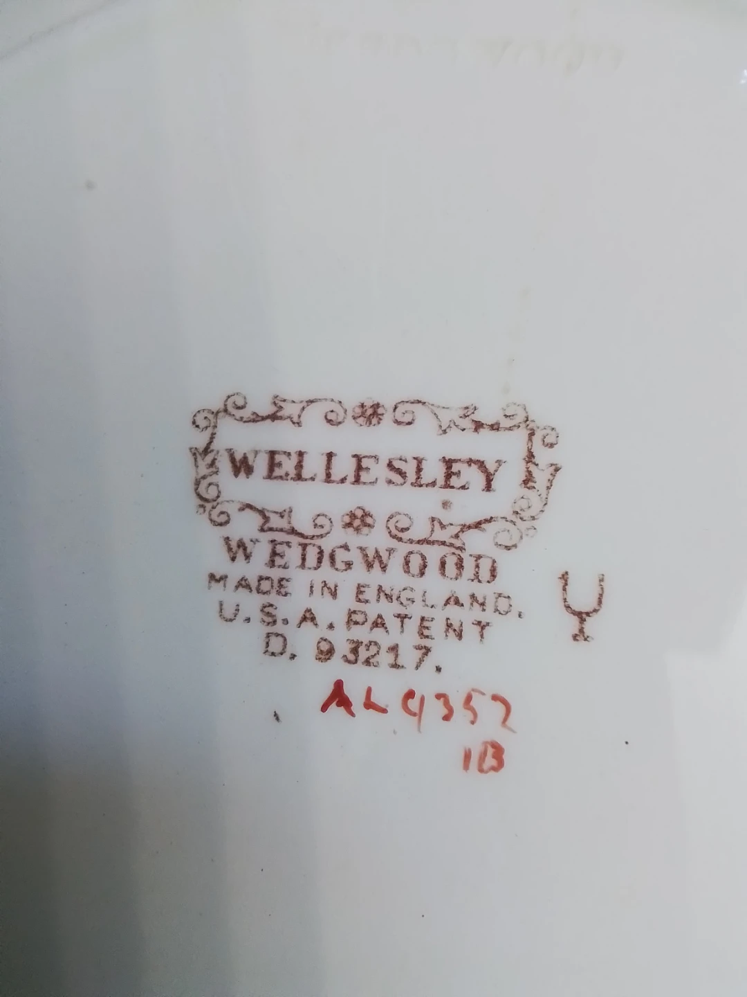 Wedgwood Wellesley Decorative Plate 1934 - photo 3