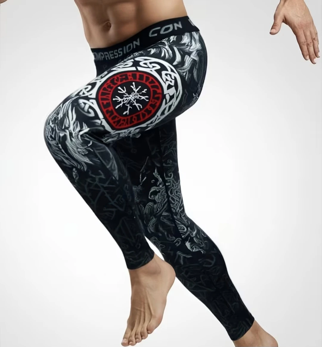 Compression Viking Design Tights - photo 2