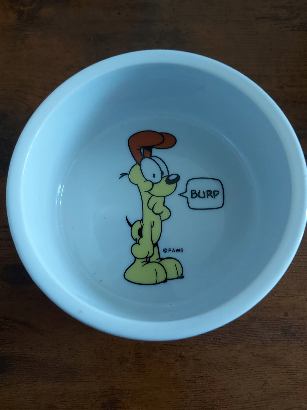 Odie "Burp" Dog Bowl