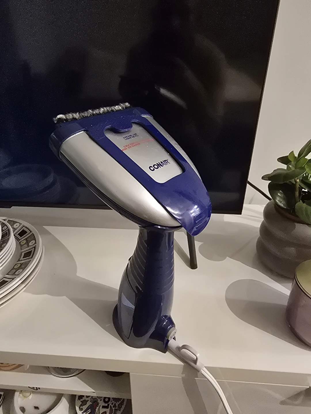 Conair Turbo Extreme Steam Handheld Steamer with Clothes Rack