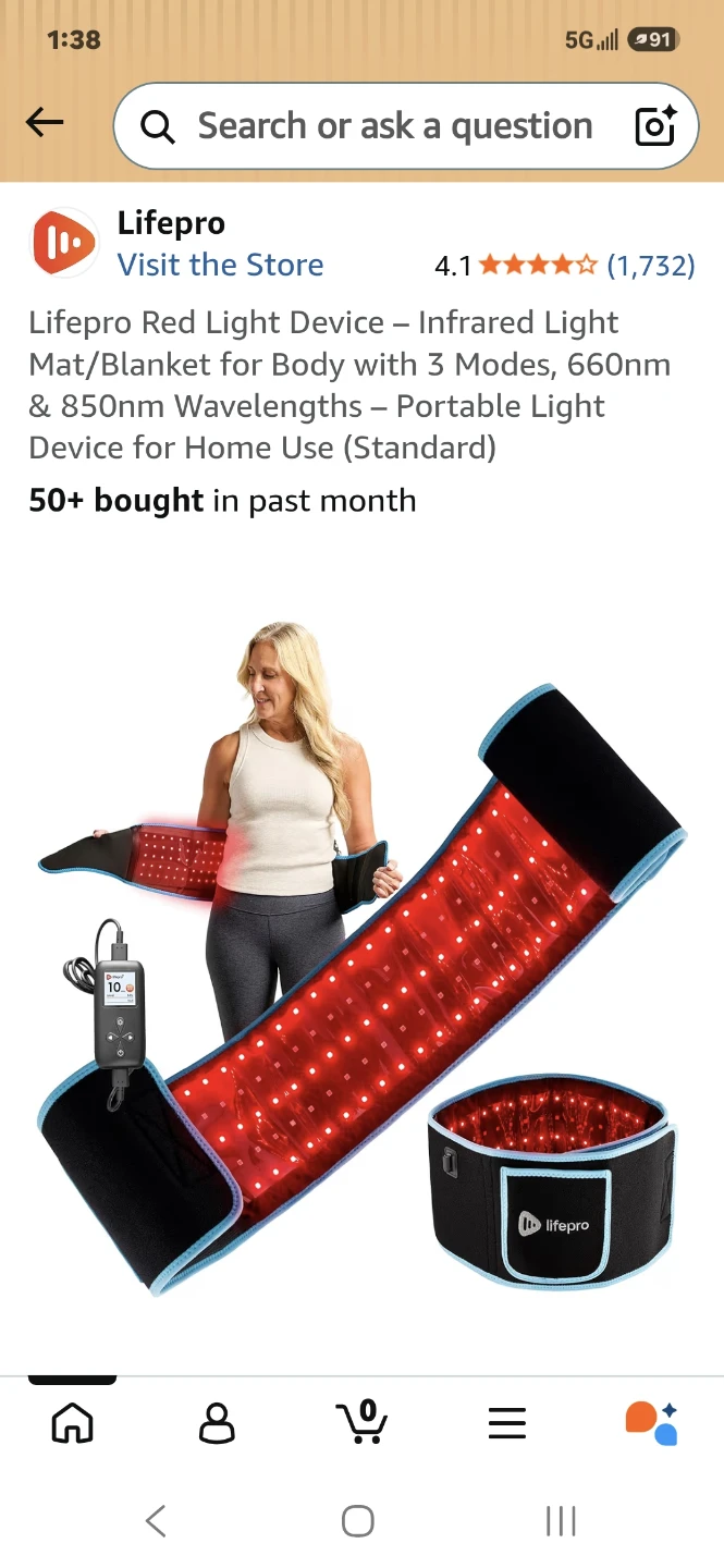 Lifepro Red Light Device - photo 2