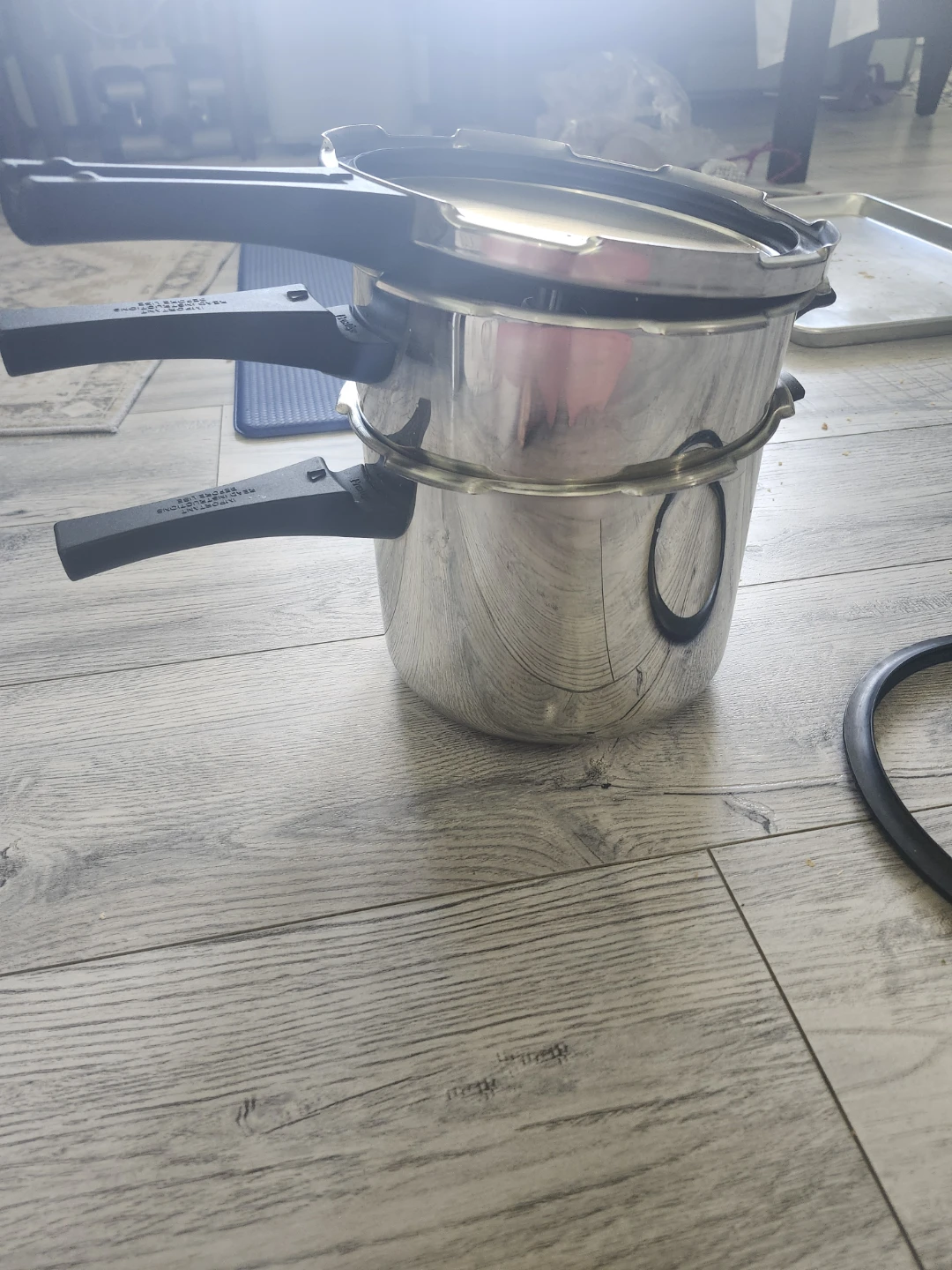 Prestige Popular Stainless Steel Pressure Cooker 3 Litre - photo 4