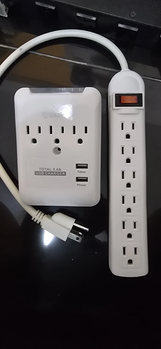Power Strip with USB Charger