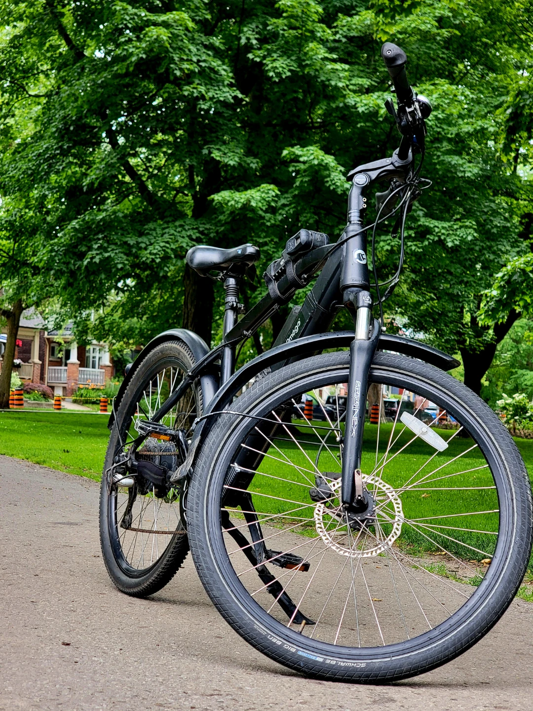 Black Electric Bike - photo 2