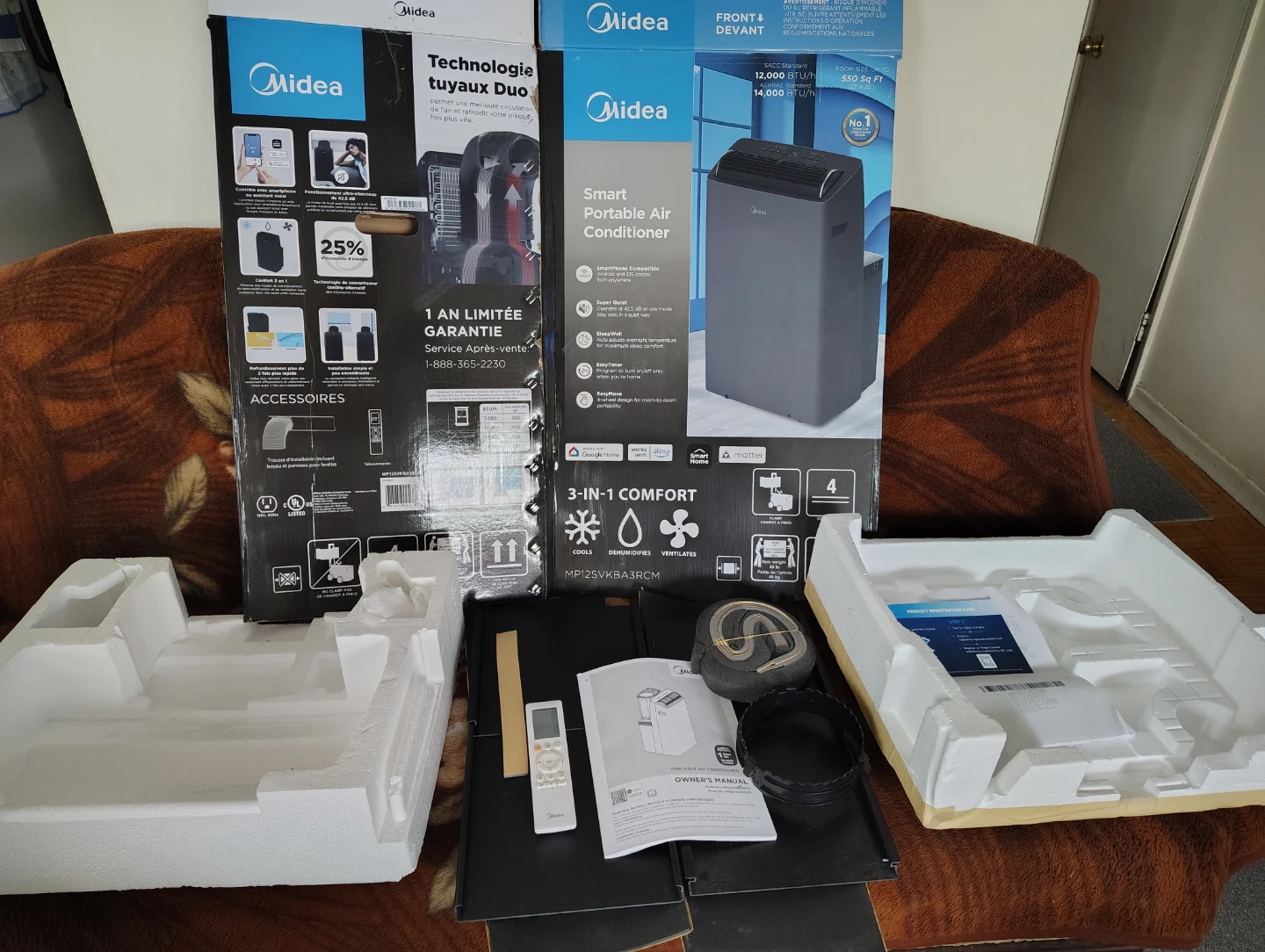 12000 BTU Portable AC