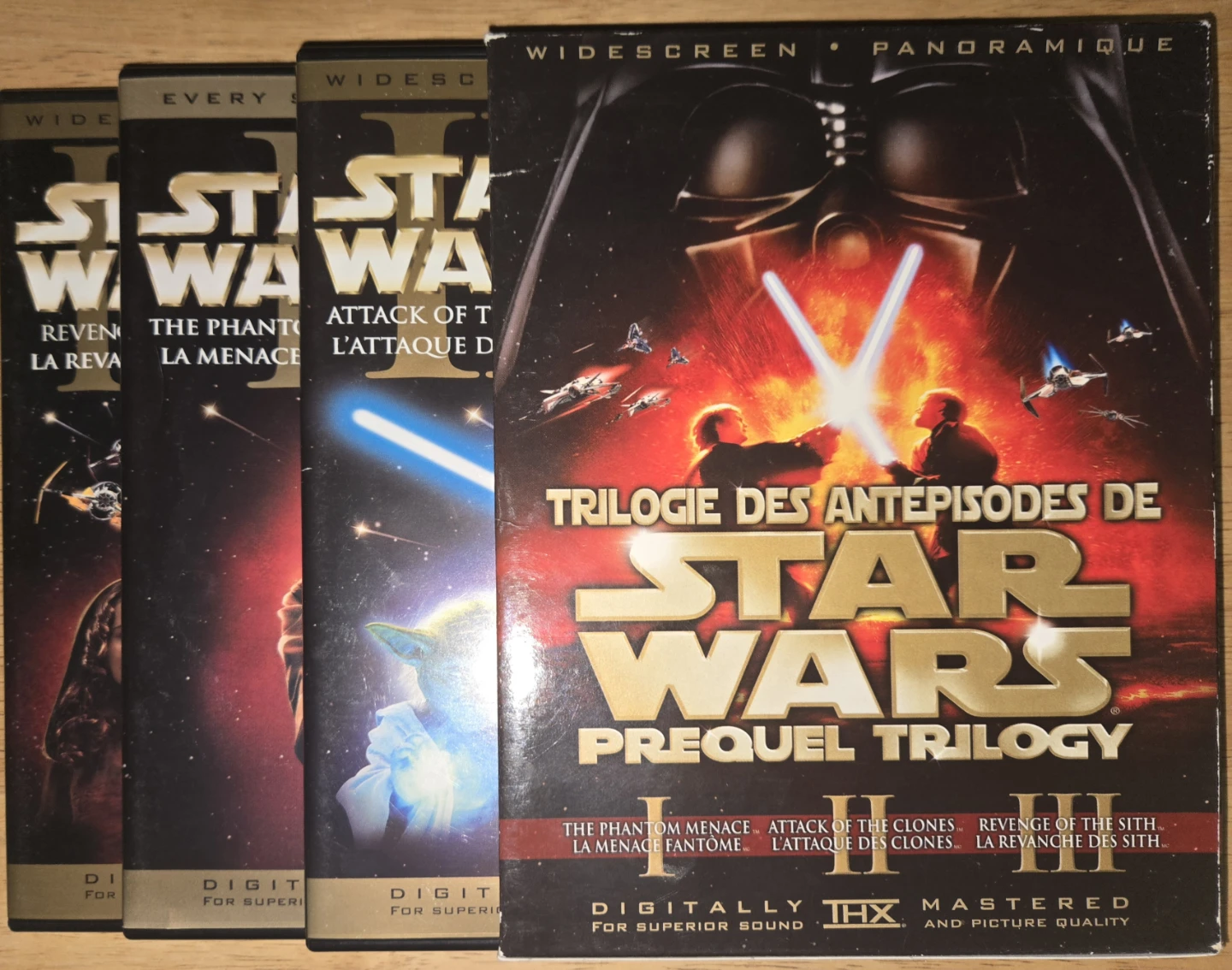 Star Wars Prequel Trilogy DVD Set - photo 3