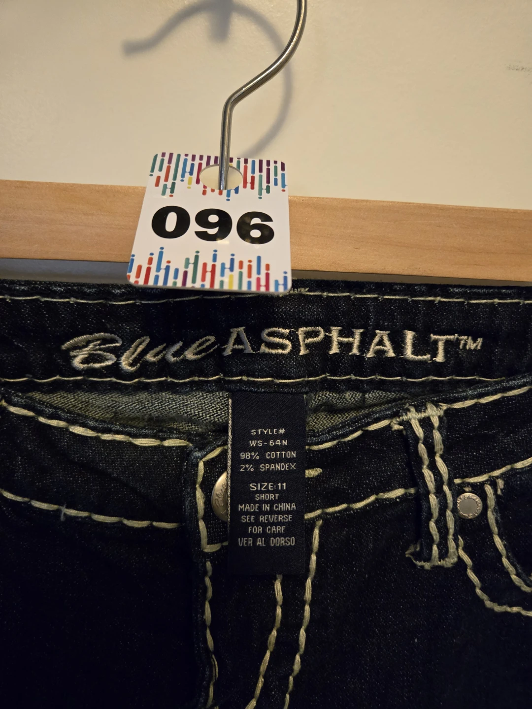 Size 11 Blue Asphalt Dark Wash Bootcut Jeans - photo 2