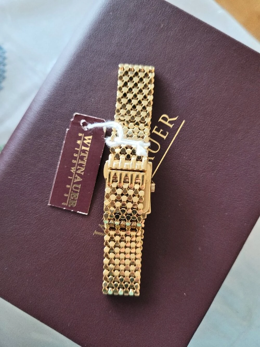 Wittnauer Women's 12R00 Diamond Gold Swiss Vintage Watch - photo 3