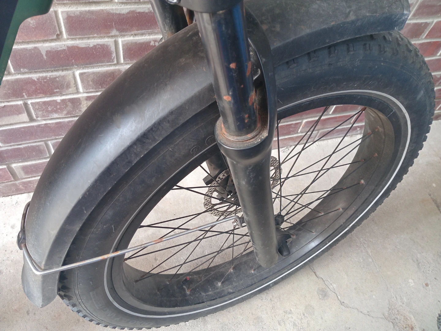 Green Electric Fat Bike - photo 5