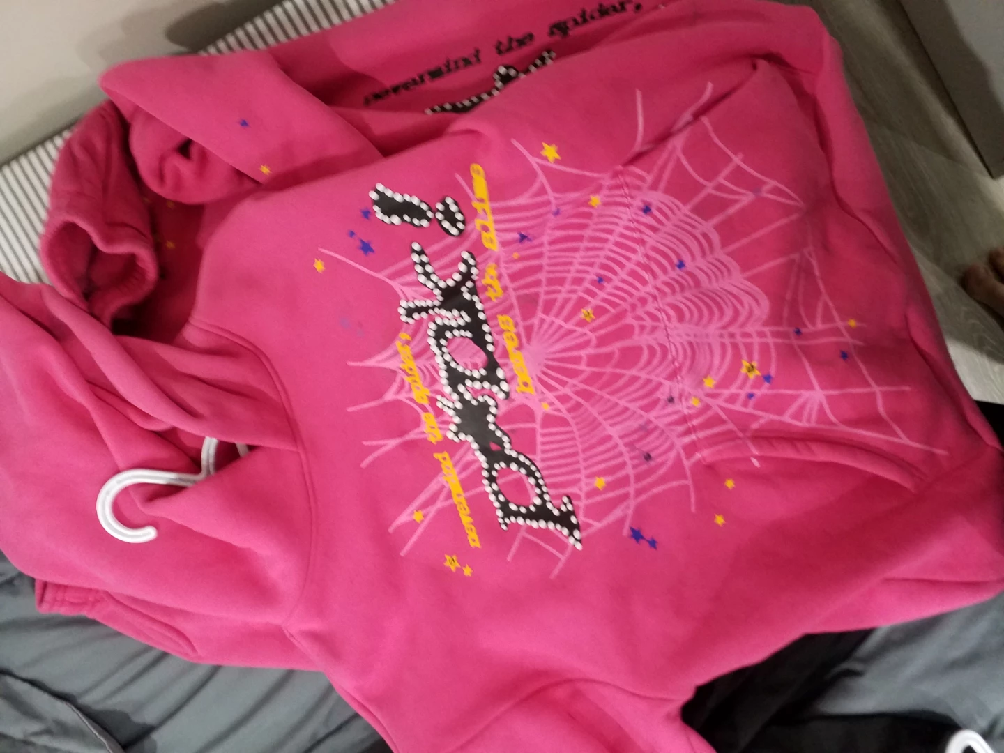 Pink Spider Tracksuit Set - photo 2