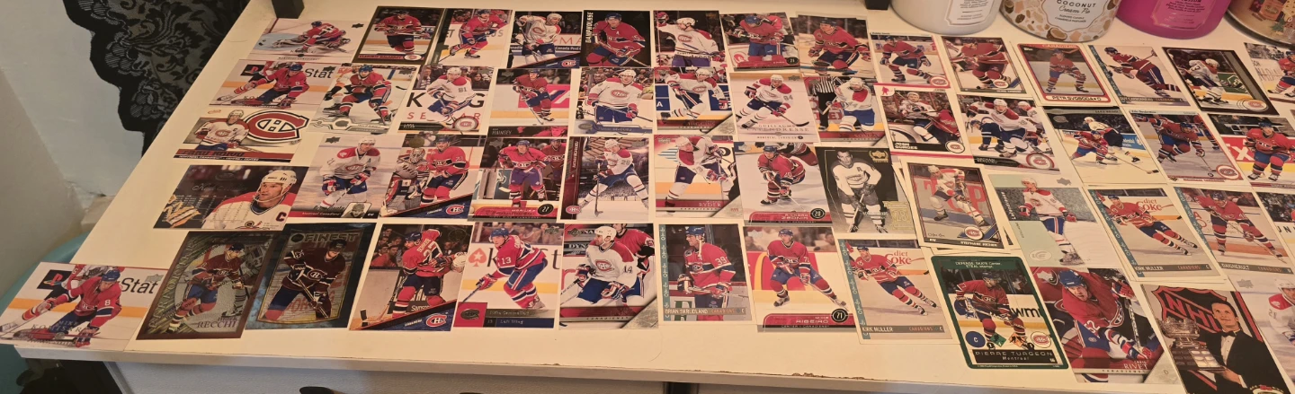 Collection of Montreal Canadiens Hockey Cards - photo 3