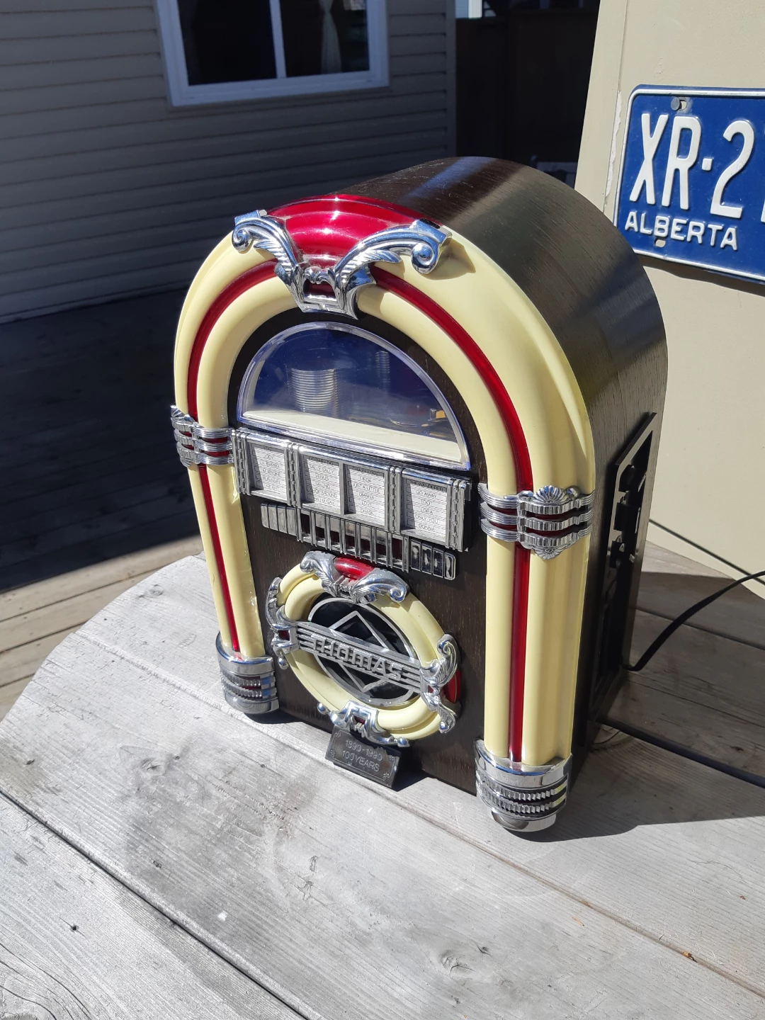 Thomas Collector's Edition Jukebox Radio and tape deck - photo 2