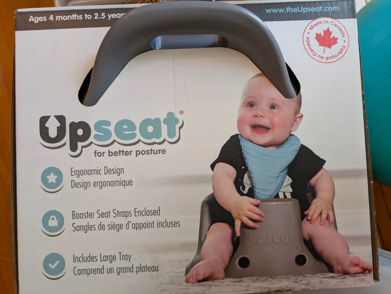 Upseat Booster Seat for Better Posture