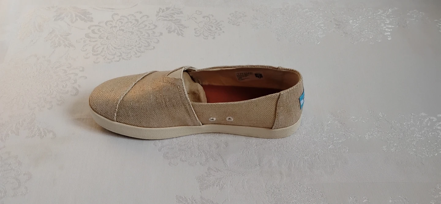 ⚽ Rose Gold Vegan Slip On Tom's - photo 3