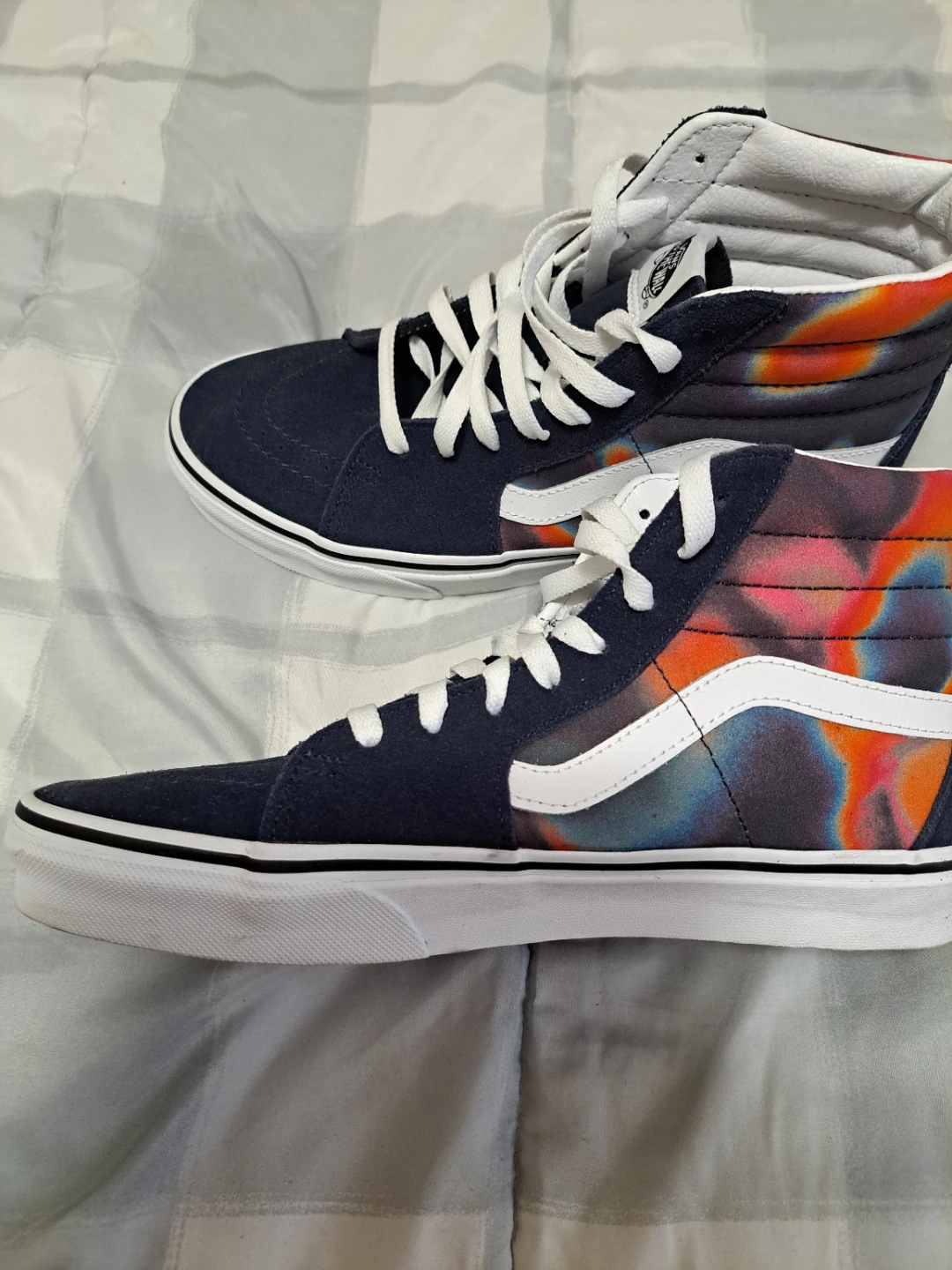 Vans Sk8-Hi Rainbow Tie-Dye Skate Shoes - photo 2