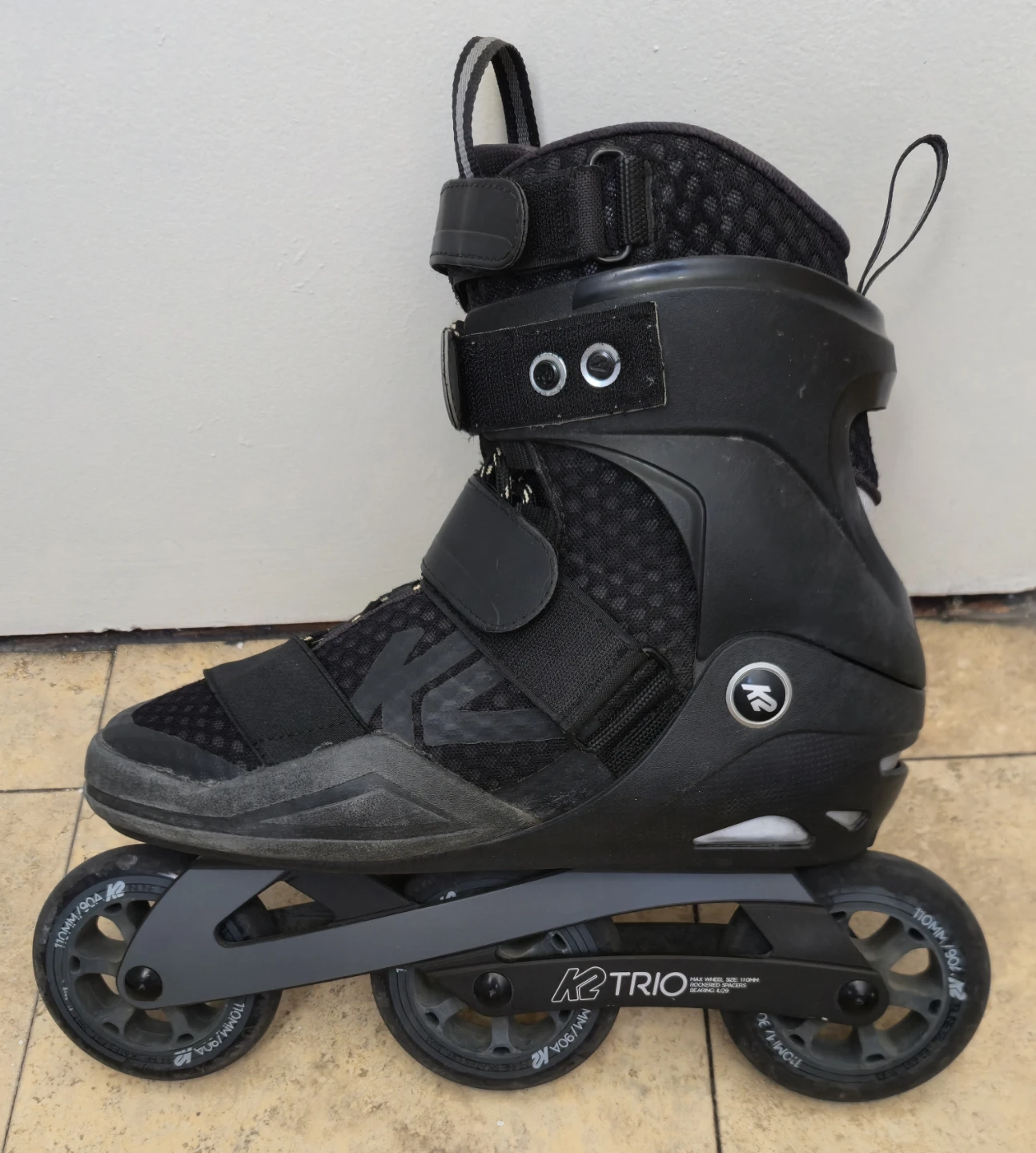 K2 Trio 110 Inline Skates 11 US - photo 3