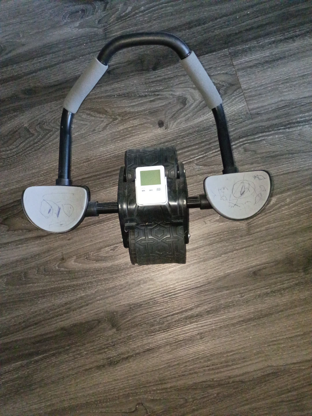 Ab Roller Wheel with Digital Counter