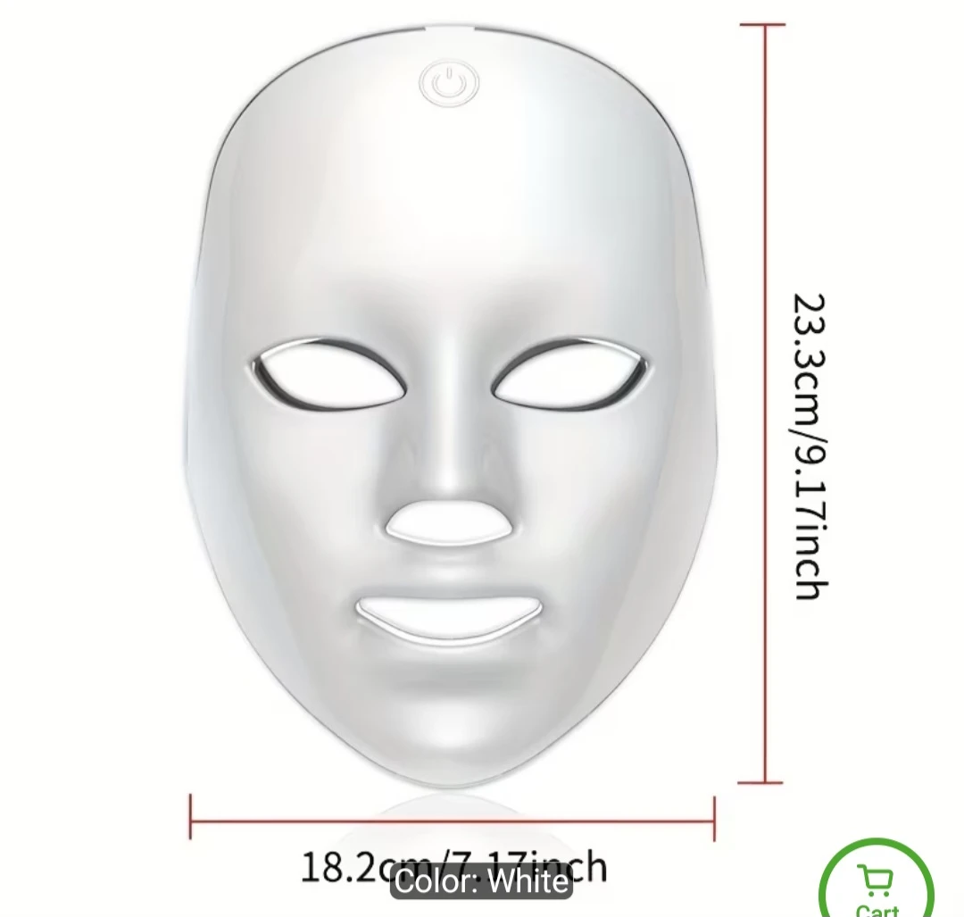 LED Beauty Mask - White - photo 3