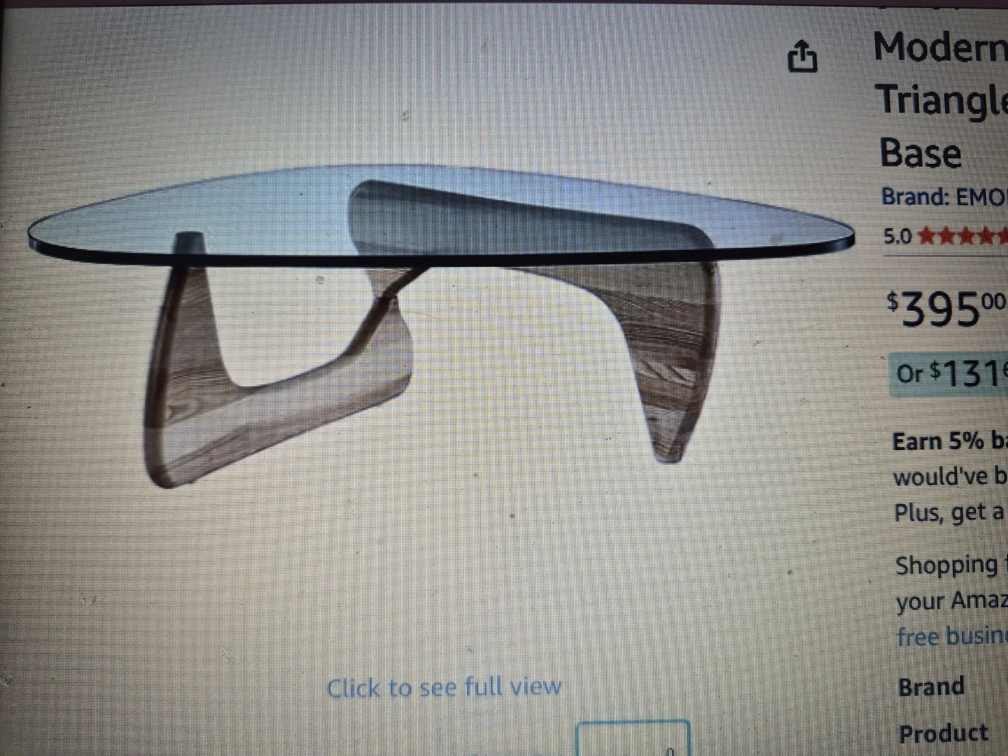 eMod Mid-Century Modern Coffee Table - photo 5