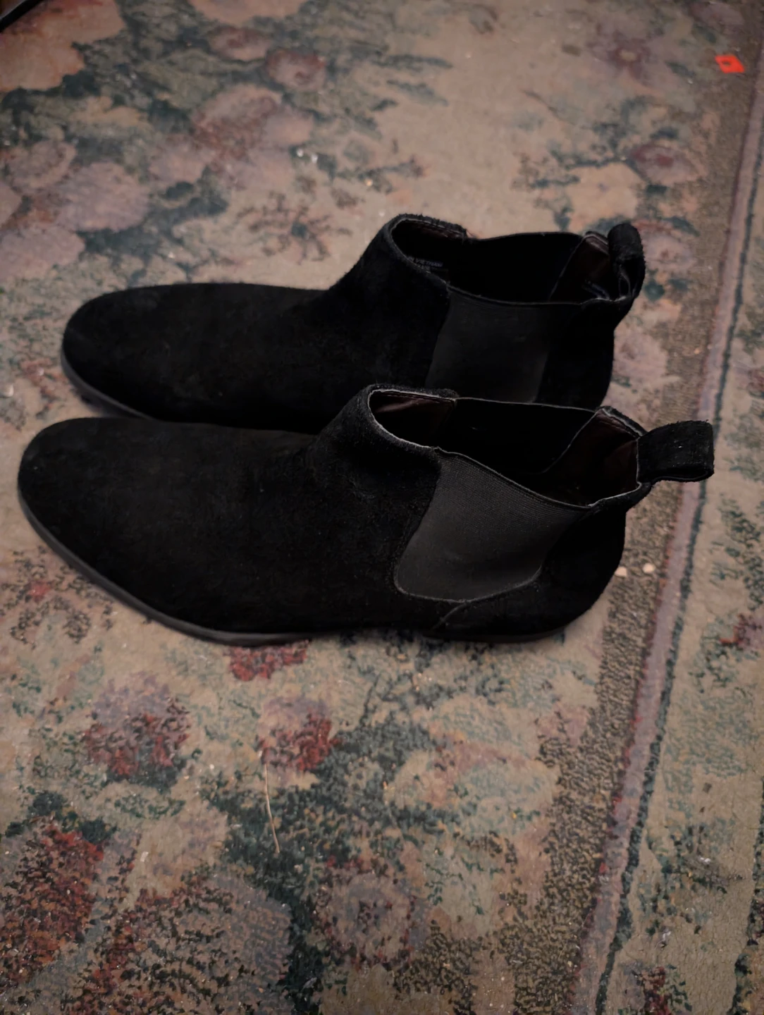 Black Brown 1820 Black Suede Chelsea Boots - photo 4