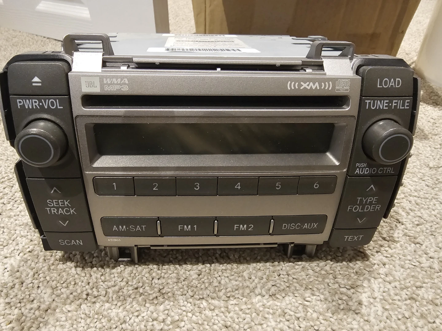 Original JBL Car Stereo 2009 Toyota Matrix XRS