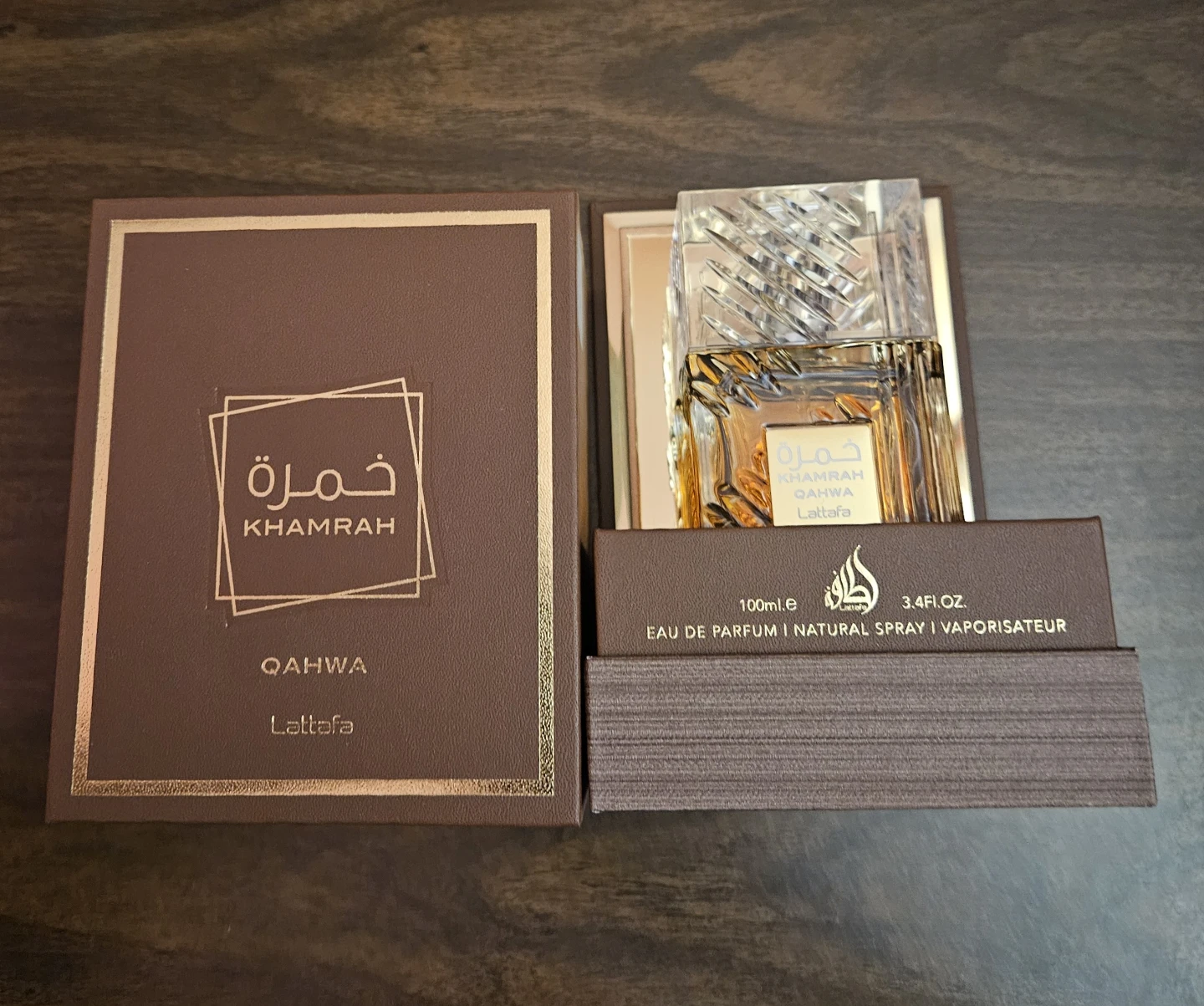 Lattafa Khamrah Qahwa Eau de Parfum 100ml - photo 2