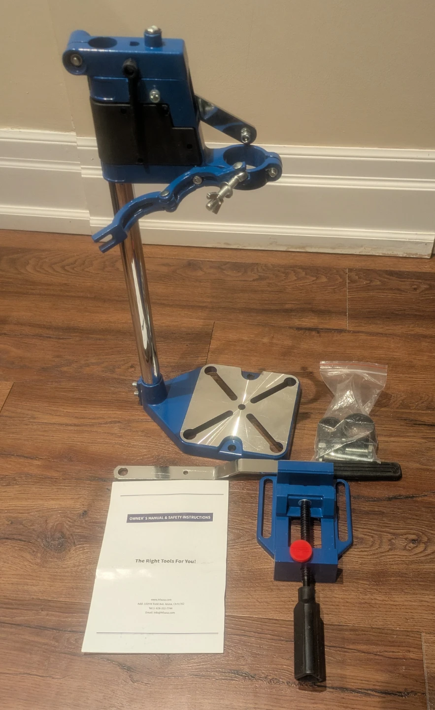 New TEXALAN Drill Press Rotary Tool Workstation Stand ⚽ - photo 2