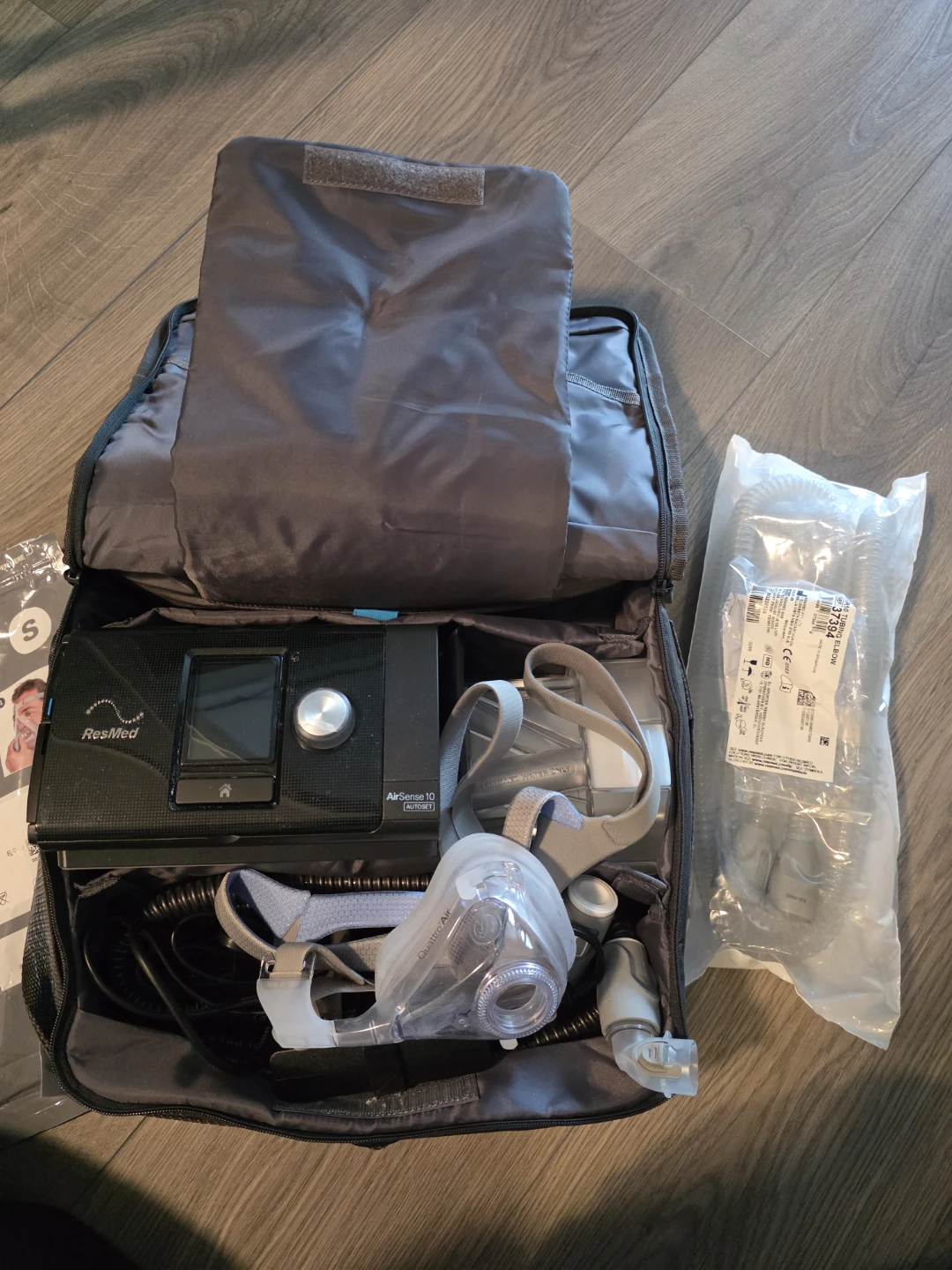 ResMed AirSense 10 AutoSet CPAP Machine with Mask and Tubing - photo 2