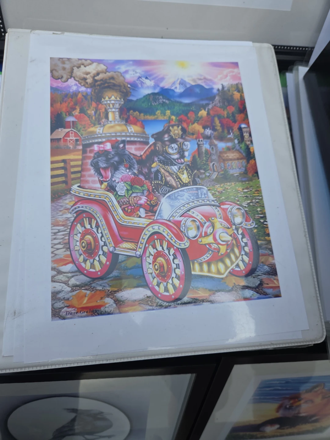 Dave Graham Whimsical Animal Art Print - photo 2