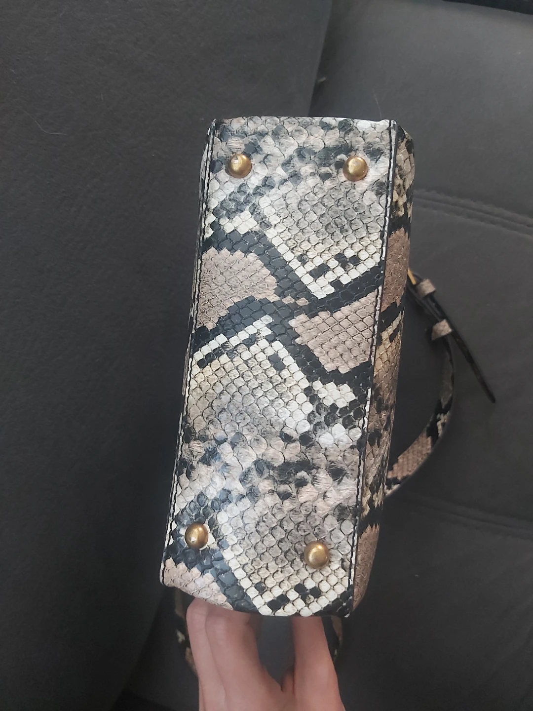 Guess Snake Print Mini Tote Bag ⚽️ - photo 4