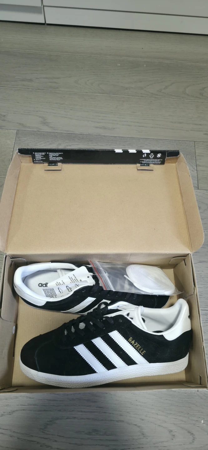Adidas Gazelle Sneakers - Black/White - photo 2