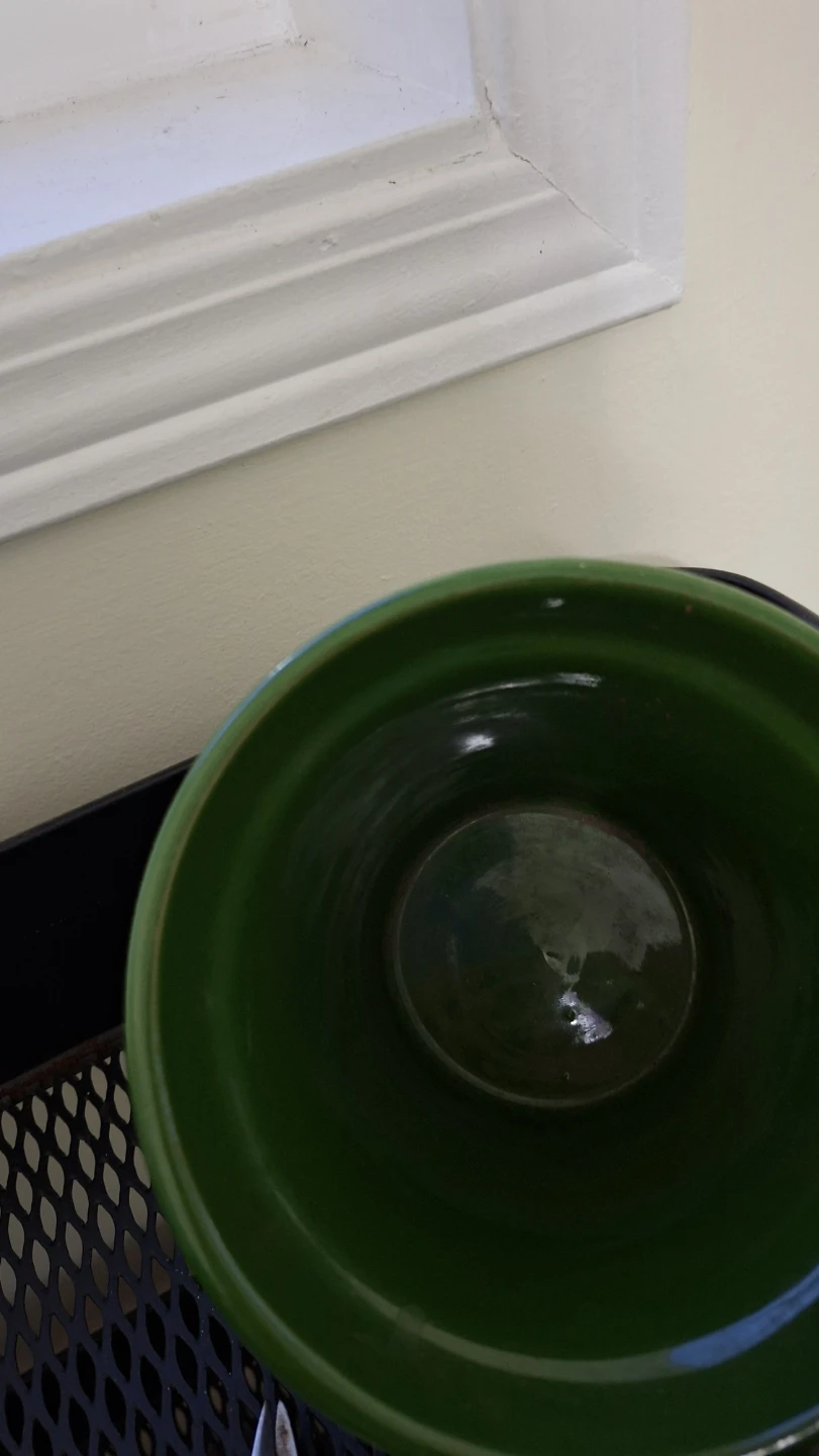Green Ceramic Flower Pot - photo 2