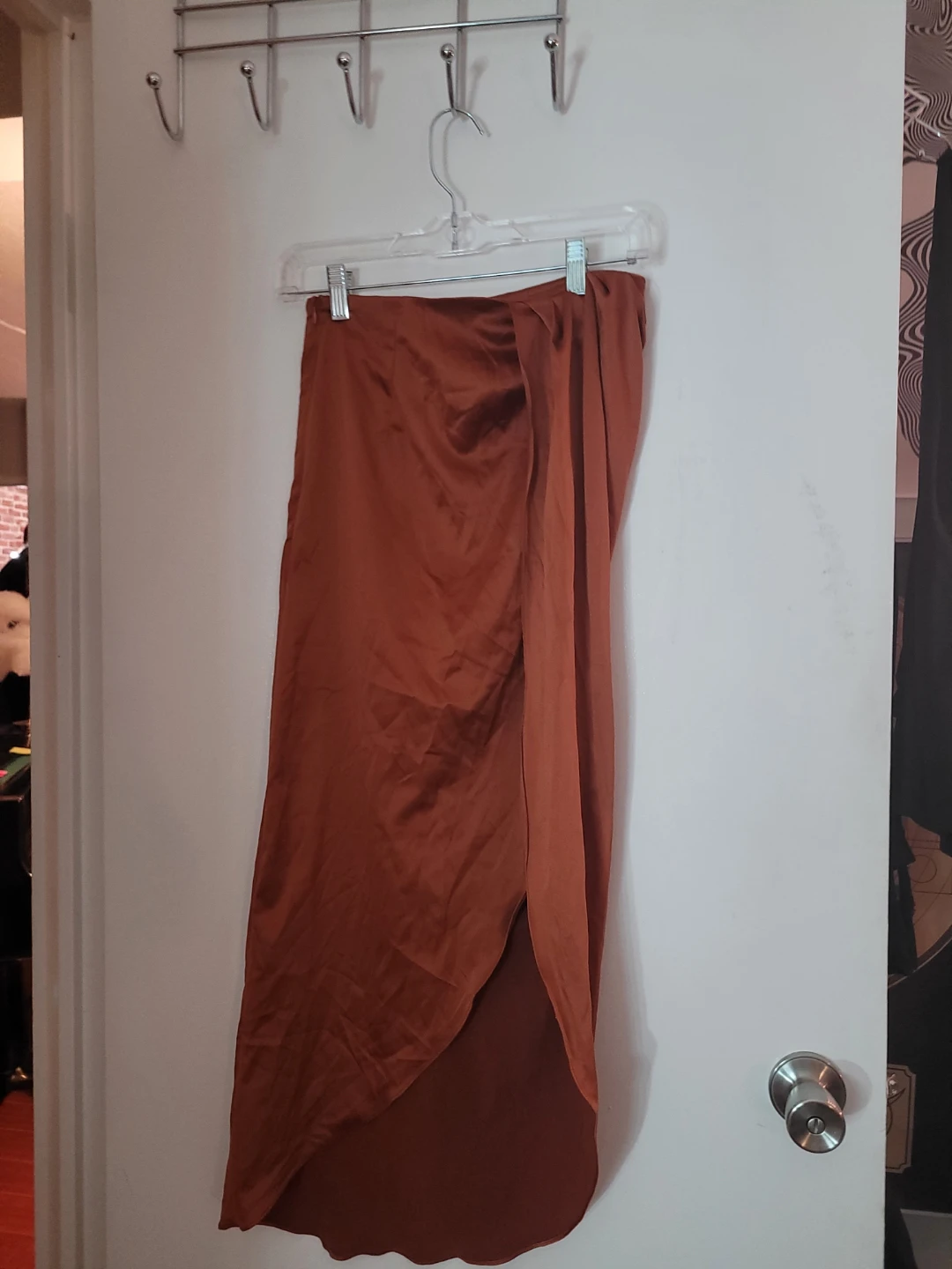 Stylish Satin crop top and Skirt mix $25 - photo 3