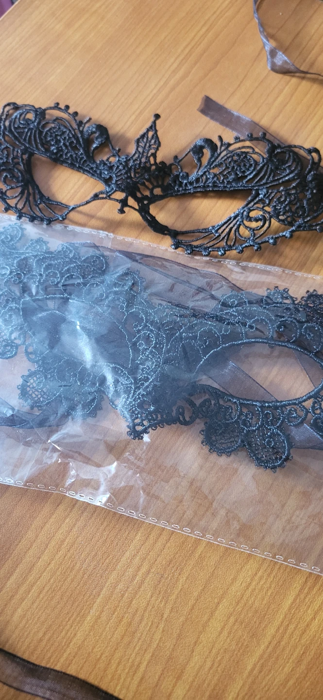 Black Lace Masquerade Mask