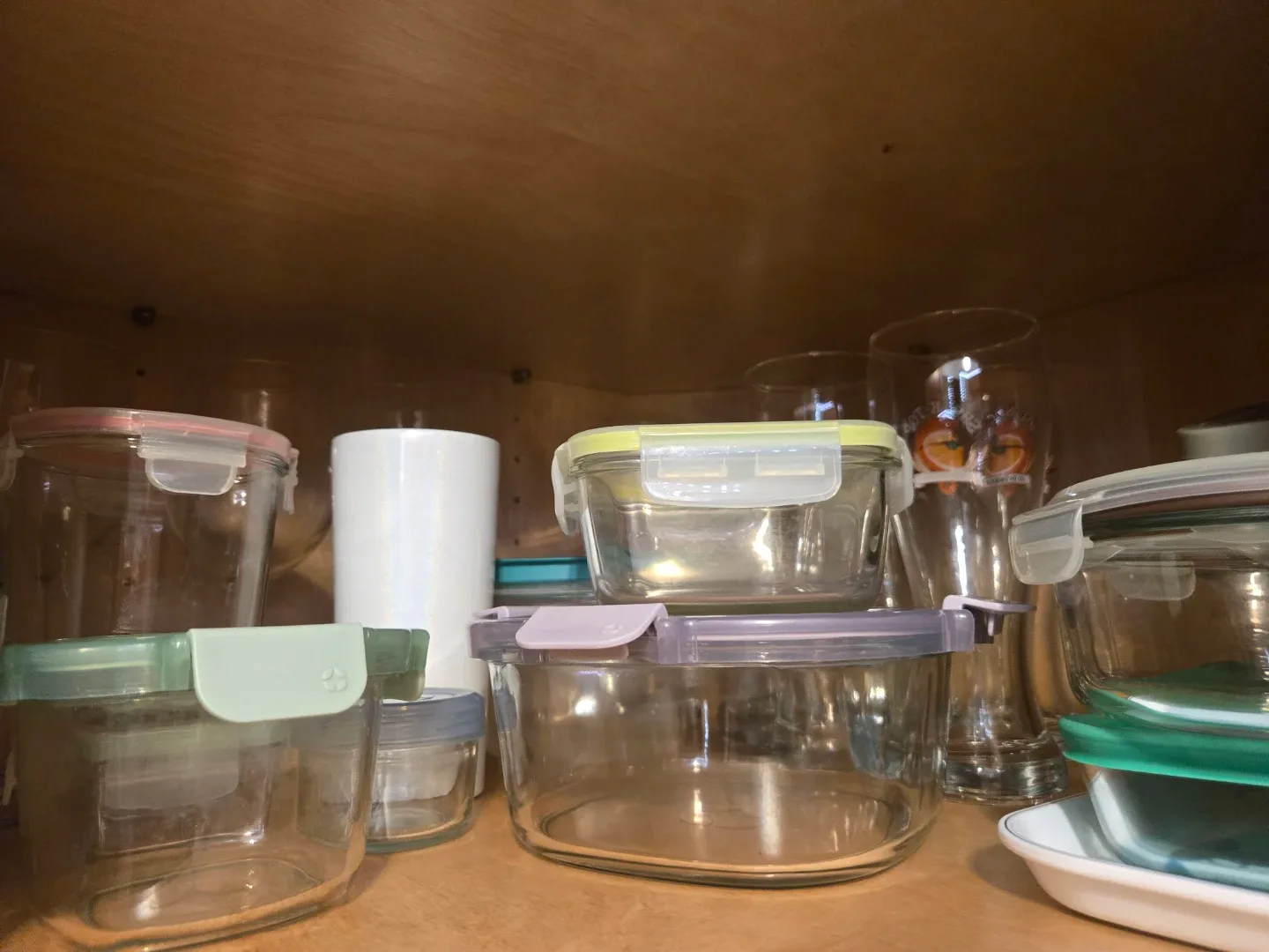 Glass Food Storage Containers Set