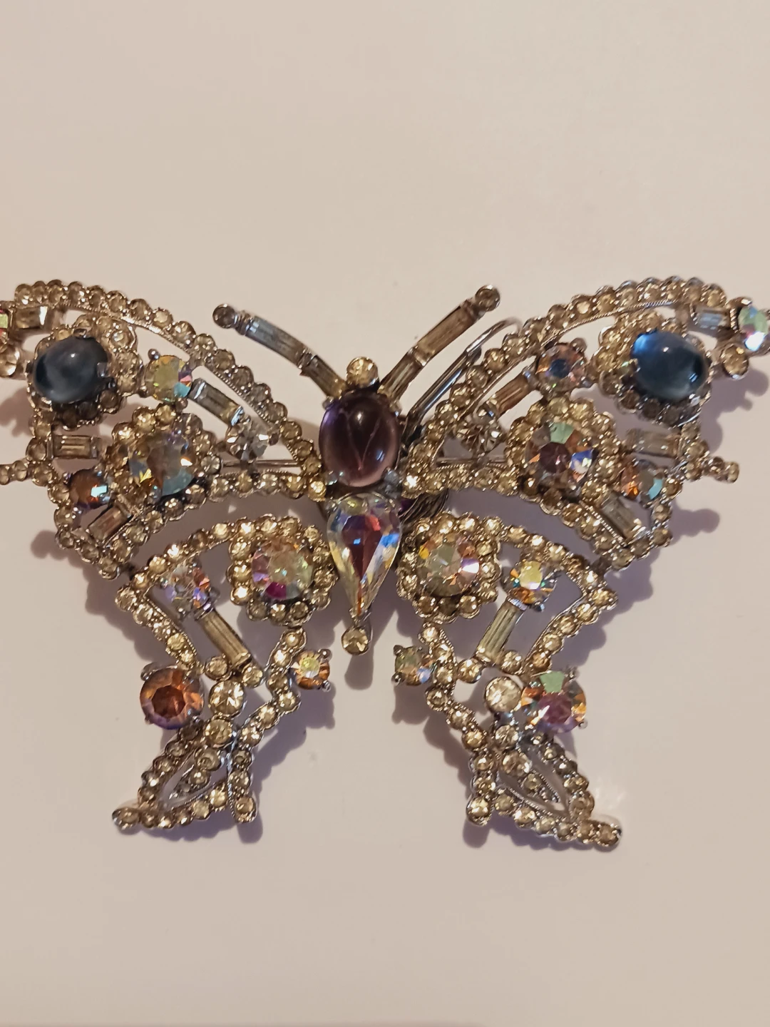 JOMAZ JOSEPH MAZER DESIGNER SIGNED BUTTERFLY 🦋 BROOCH - photo 4