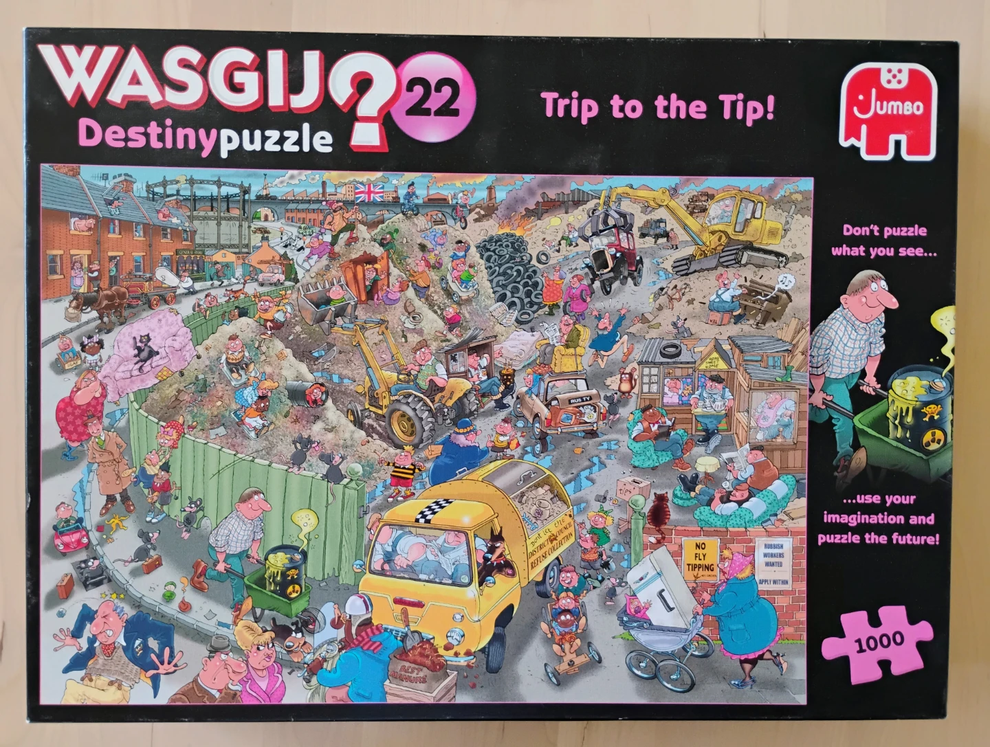 Jumbo Wasgij Destiny Puzzle 22: Trip to the Tip! 1000 Piece