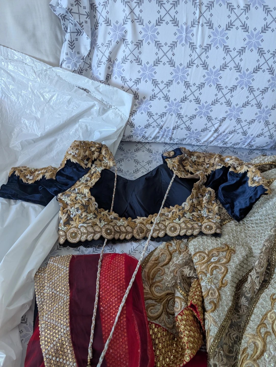 Embroidered Lehenga Choli Set - photo 4