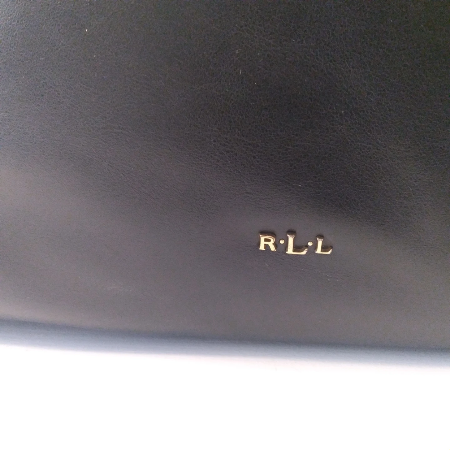 Lauren Ralph Lauren Black Leather Shoulder Bag - photo 2