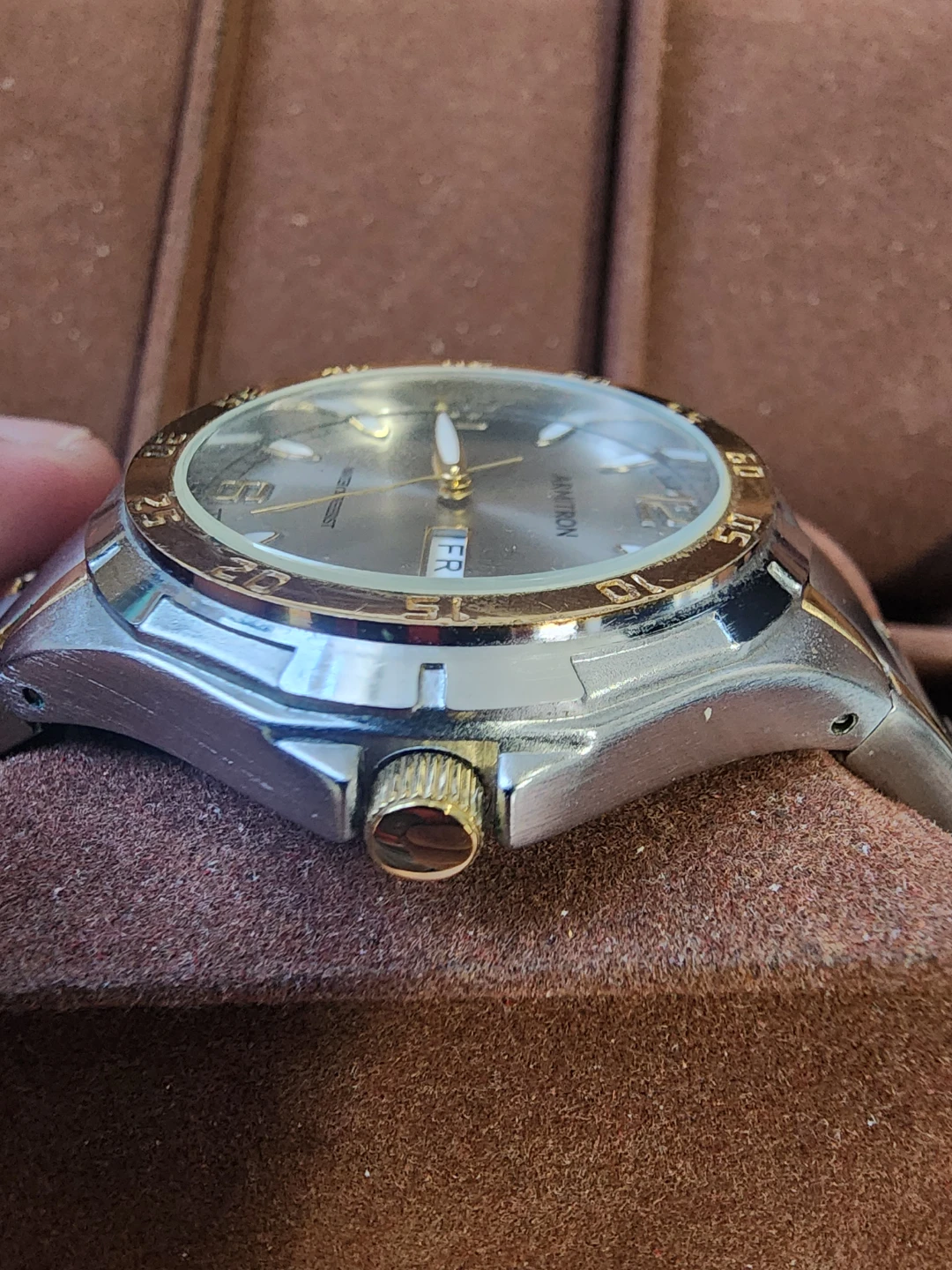 ⚽ Armitron Men's Watch - Silver and Gold Tone - photo 5