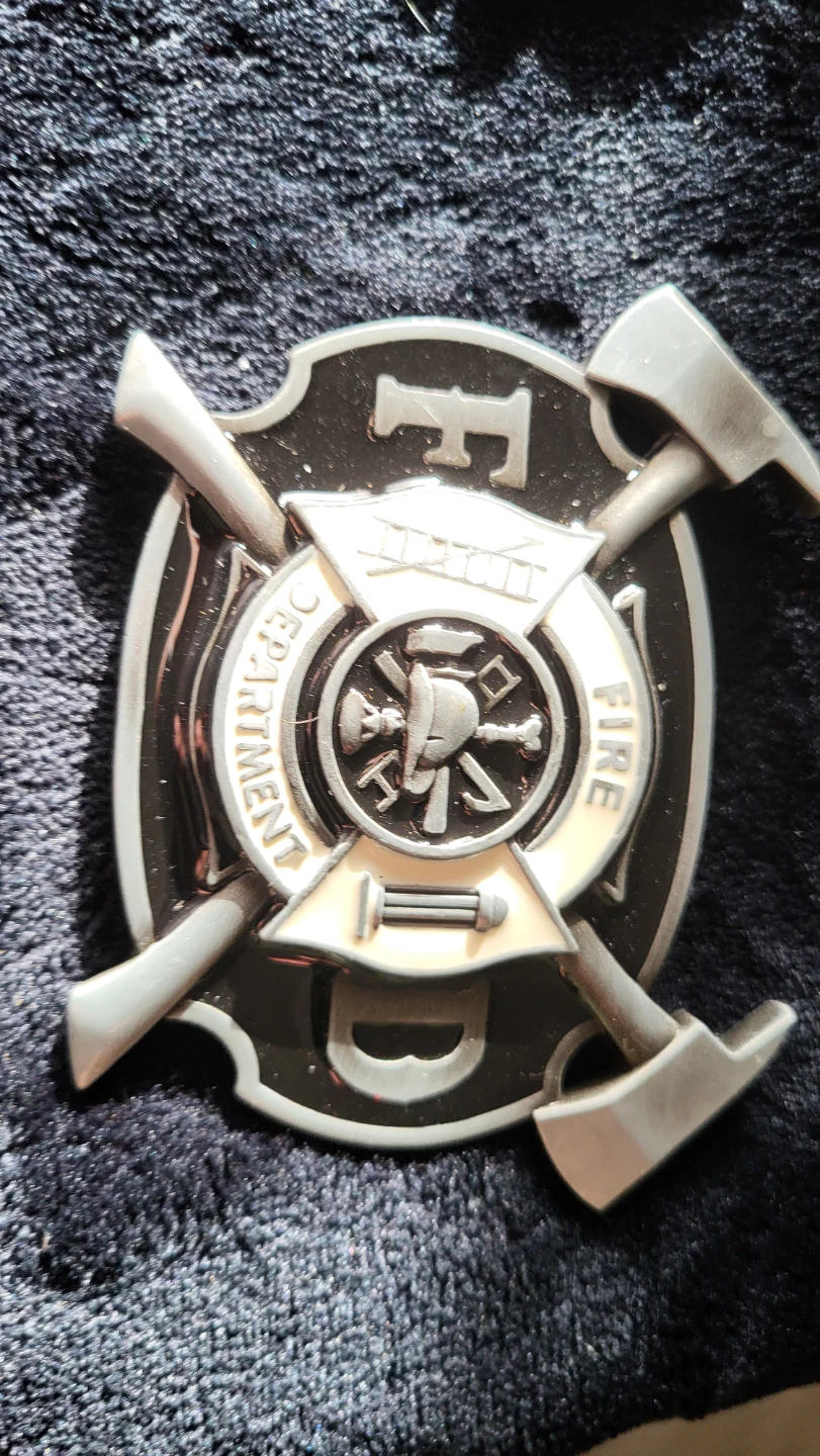 Fire Department Belt Buckle - photo 3