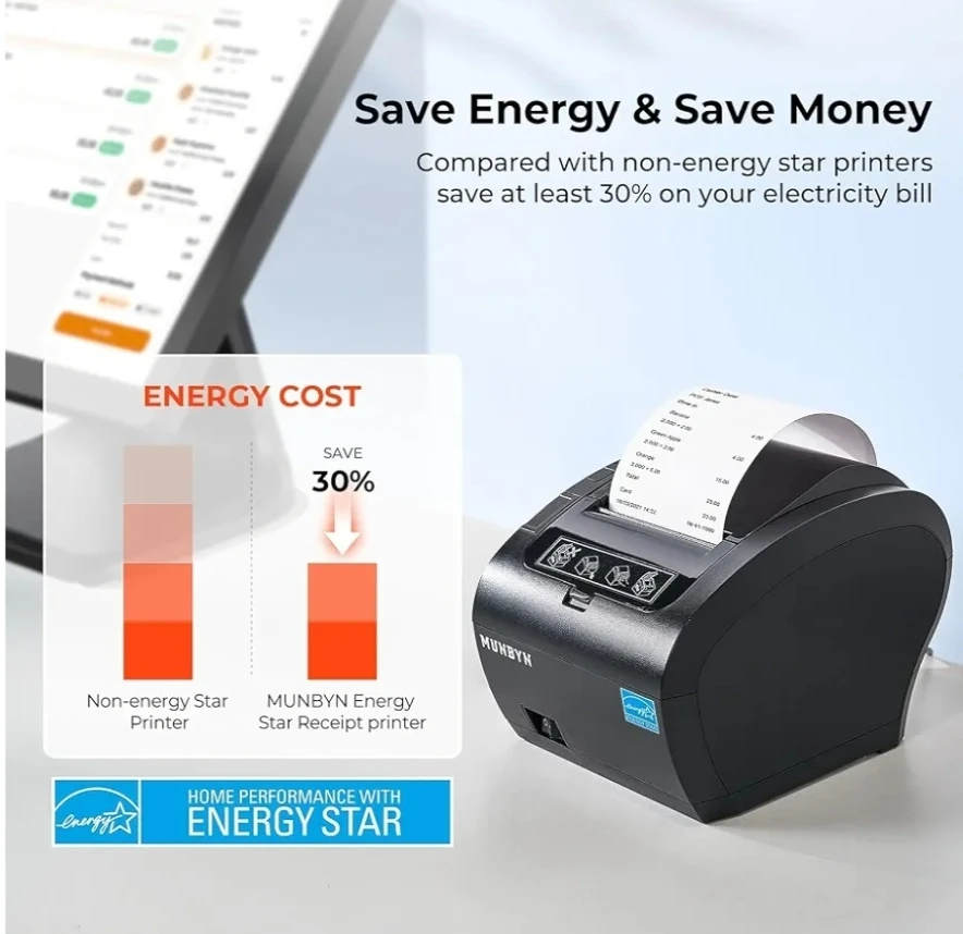 MUNBYN Thermal Receipt Printer - NEW!!! - photo 2