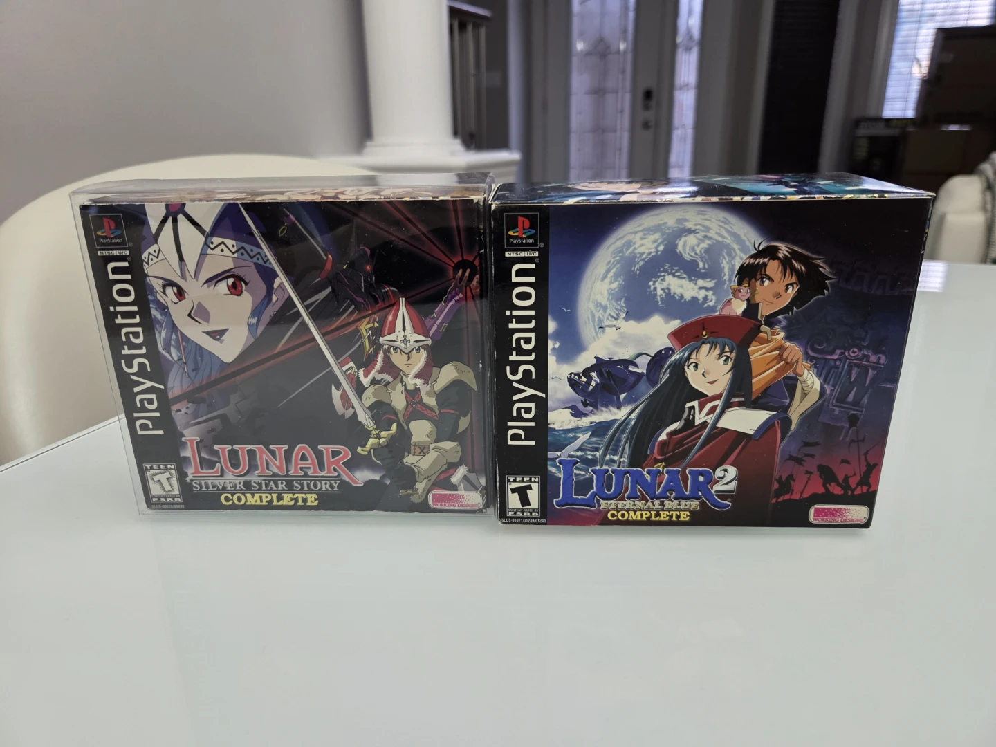 Brand new Sealed Lunar 1 and 2 PlayStation 1