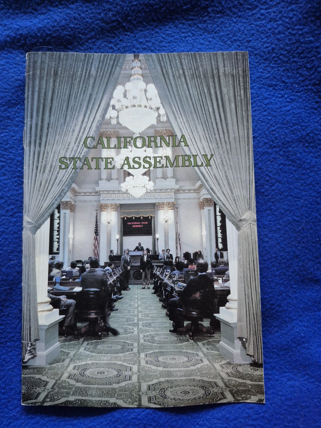 California State Assembly Booklet 1983-84 Session