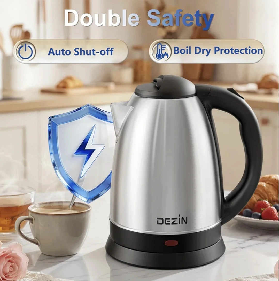 Dezin Stainless Steel Electric Kettle - photo 3